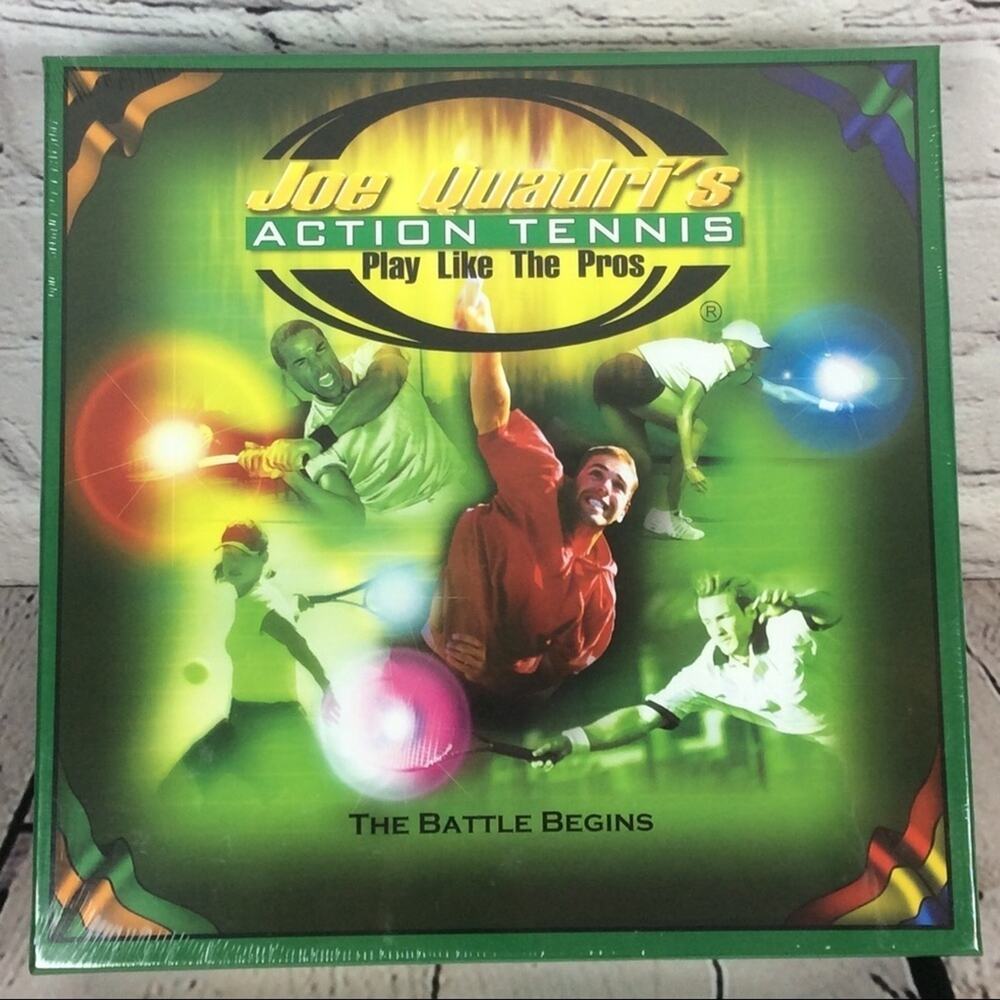 Joe Quadri’s Action Tennis Pro Tennis Board Game